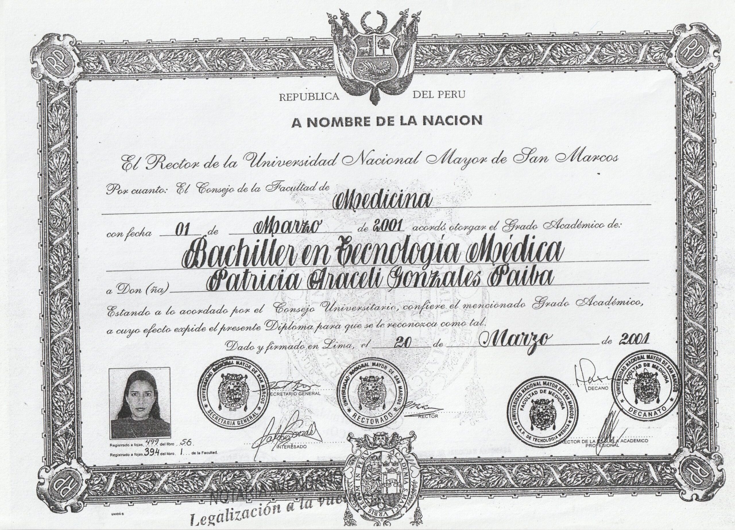 Título Profesional